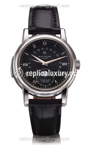 Patek Philippe Tourbillon Minute Repeater Perpetual Calendar 5016 Black Roman 5016 BR