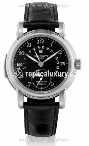 Patek Philippe Tourbillon Minute Repeater Perpetual Calendar 5016P Black Luminous 5016P-001L