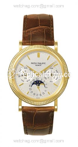 Patek Philippe Perpetual Calendar 5039 Yellow Gold / Painted Roman 5039J-001
