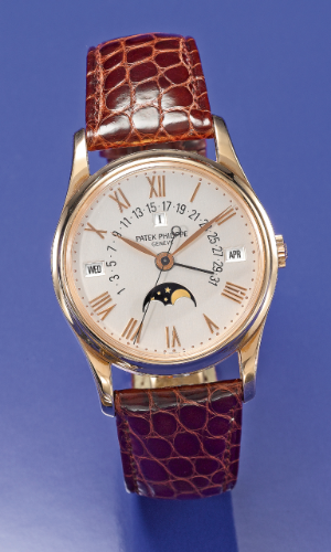 Patek Philippe Perpetual Calendar 5050 Rose Gold / Silver Roman 5050R-001