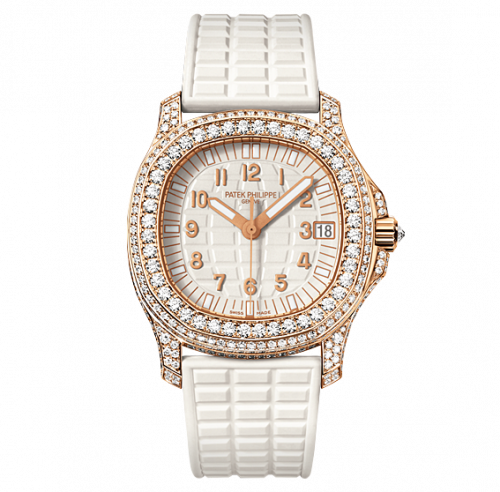 Patek Philippe Aquanaut 5069 Rose Gold White 5069R-001