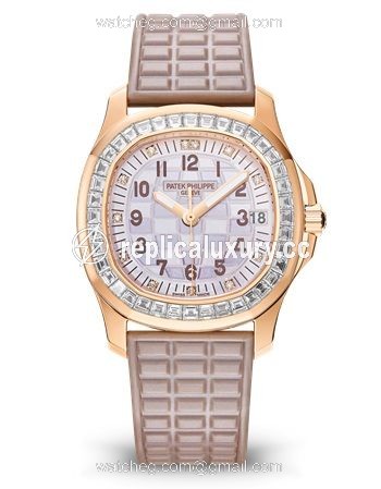 Patek Philippe Aquanaut 5072 Rose Gold / Mother of Pearl 5072R-001