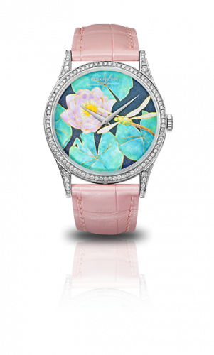 Patek Philippe Calatrava 5077 Water Lilies and Dragonfly 5077/100G-015
