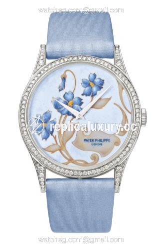 Patek Philippe Calatrava 5077 Floral Arabesques 5077/100P-015