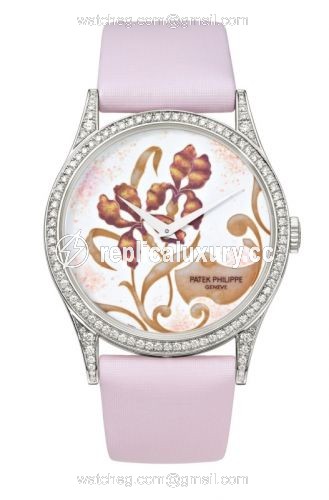 Patek Philippe Calatrava 5077 Floral Arabesques 5077/100P-016