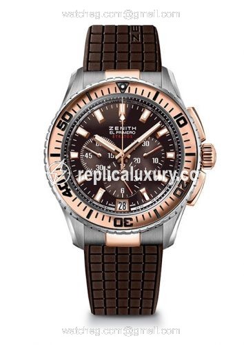 Zenith El Primero Stratos Flyback Two Tone 51.2061.405/75.R516