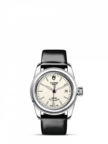 Tudor Glamour Date 26 Stainless Steel / Opaline / Strap M51000-0029
