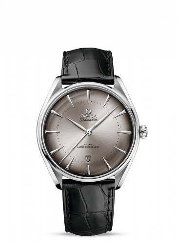 Omega Seamaster Master Co-Axial 39.5 New York Edition Stainless Steel / Grey / Alligator 511.13.40.20.02.002