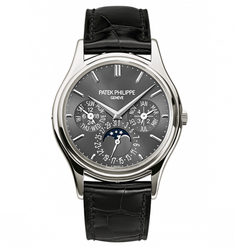 Patek Philippe Perpetual Calendar 5140 Platinum / Grey 5140P-017