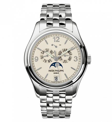 Patek Philippe Annual Calendar 5146 White Gold / Cream / Bracelet 5146/1G-001