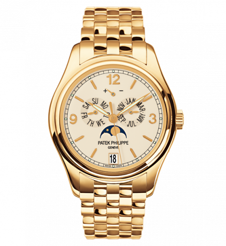 Patek Philippe Annual Calendar 5146 Yellow Gold / Cream / Bracelet 5146/1J-001