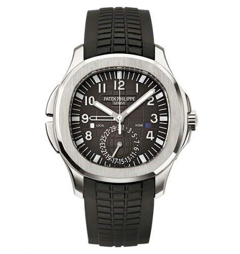 Patek Philippe Aquanaut Travel Time 5164 Stainless Steel / Black 5164A-001