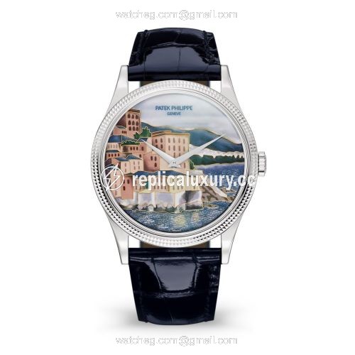 Patek Philippe Calatrava 5177G Italian Scenes / Cinque Terre 5177G-010