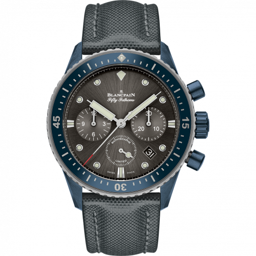 Blancpain Fifty Fathoms Bathyscaphe Ocean Commitment II Flyback Chronograph 5200-0310-G52 A