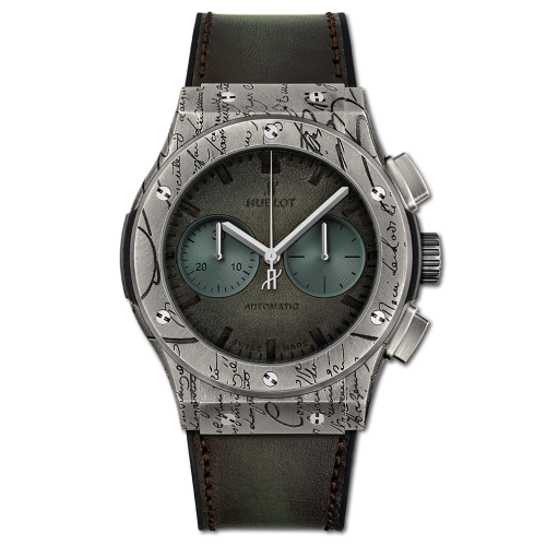 Hublot Classic Fusion 45 Chronograph Berluti Cold Brown 521.NX.05IB.VR.BER19