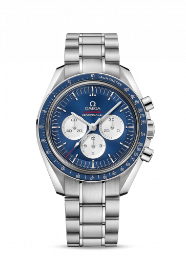 Omega Speedmaster Professional Moonwatch Stainless Steel / Blue / Tokyo Olympics 522.30.42.30.03.001