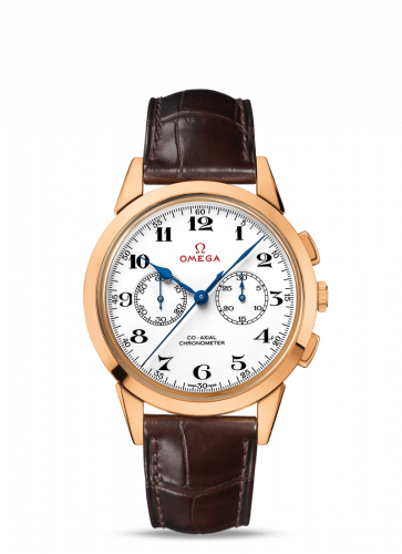 Omega Museum Collection N�� 8 Olympic Official Timekeeper Co-Axial Chronograph Pink Gold 522.53.39.50.04.001