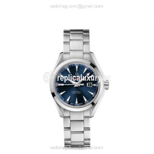 Omega Seamaster Aqua Terra 150M Co-Axial 34 Stainless Steel / Blue / Bracelet / Olympic Collection London 2012 522.10.34.20.03.001