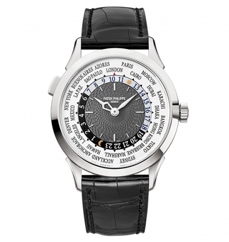Patek Philippe World Time 5230 White Gold / Grey / Hong Kong 5230G-001