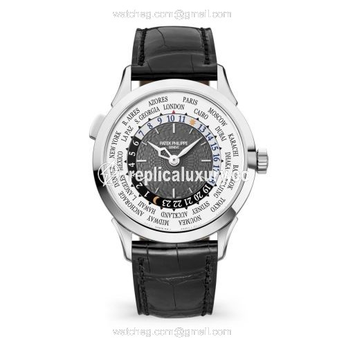 Patek Philippe World Time 5230 White Gold / Grey / Beijing 5230G-014