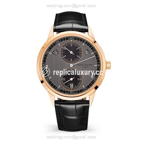 Patek Philippe Annual Calendar Regulator 5235 Rose Gold / Graphite 5235/50R-001