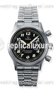 Omega Dynamic III Chronograph Stainless Steel / Black / Bracelet 5240.50.00