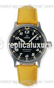 Omega Dynamic III Date Stainless Steel / Black / Yellow Coramide 5250.50.40