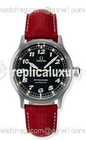 Omega Dynamic III Date Stainless Steel / Black / Red Coramide 5250.50.41