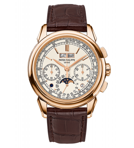 Patek Philippe Perpetual Calendar Chronograph 5270 Rose Gold / Silver 5270R-001