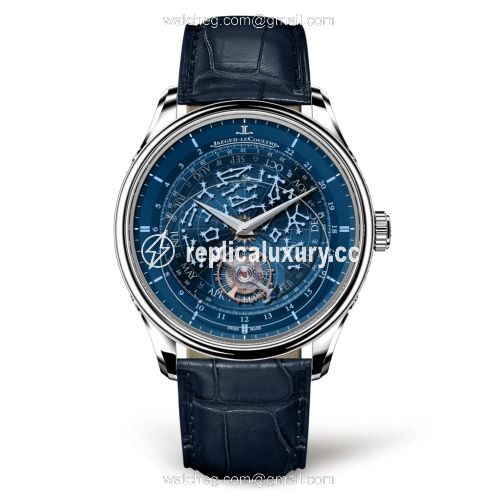 Jaeger-LeCoultre Master Grande Tradition Tourbillon Celeste White Gold / Blue 5273480