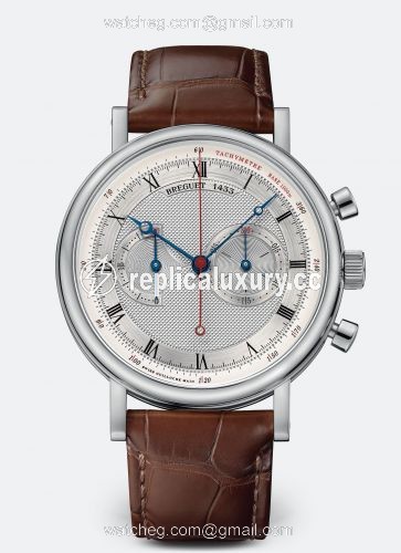 Breguet Classique 5287 White Gold / Silver 5287BB/12/9ZU