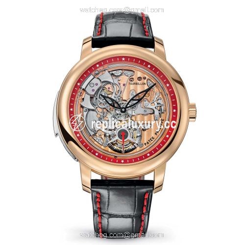 Patek Philippe Tourbillon Minute Repeater 5303R Rose Gold / Skeleton / Singapore 2019 5303R-010