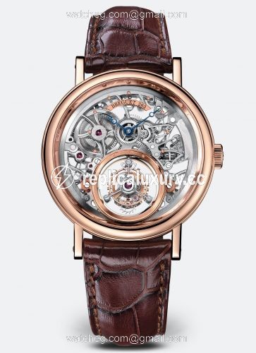 Breguet Tourbillon Messidor Rose Gold / Strap 5335BR/42/9W6