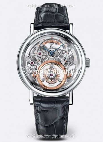 Breguet Tourbillon Messidor Platinum / Strap 5335PT/42/9W6