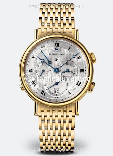 Breguet Classique Le Reveil du Tsar 5707 Yellow Gold / Silver / Bracelet 5707BA/12/AV0