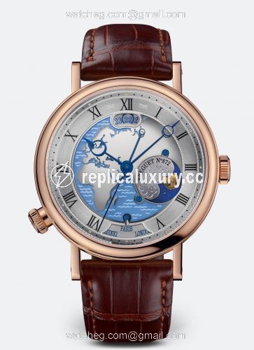 Breguet Classique Hora Mundi 5717 Rose Gold / Europe - Africa 5717BR/EU/9ZU