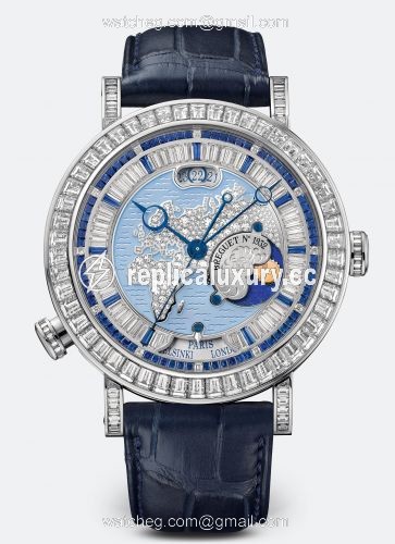 Breguet Classique Hora Mundi 5719 Platinum / Europe - Africa 5719PT/EU/9ZV/DD0D