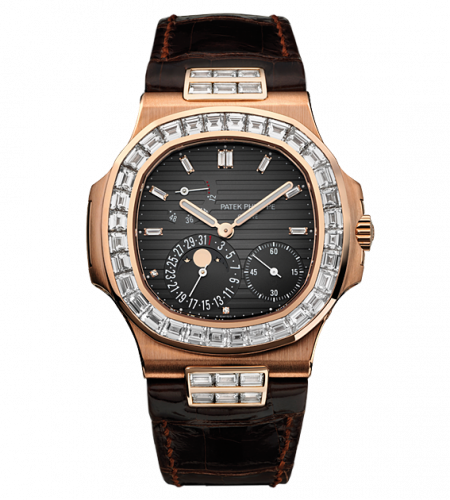 Patek Philippe Nautilus 5724 Rose Gold / Brown 5724R-001