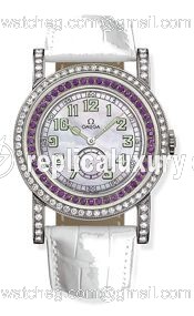 Omega Museum Collection N�� 1 "Pilots 1938" Aquarella Amethyst 5771.71.56