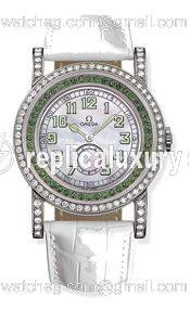Omega Museum Collection N�� 1 "Pilots 1938" Aquarella Tsavorite 5774.71.56