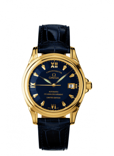 Omega De Ville Co-Axial 37.5 Red Gold / Blue / LTD 5931.81.23