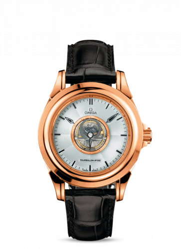 Omega De Ville Tourbillon Red Gold / Silver 5933.30.32