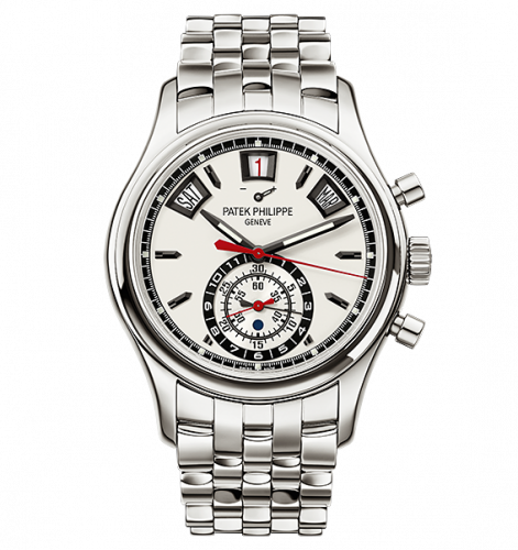 Patek Philippe Annual Calendar Chronograph 5960 Stainless Steel / Silver 5960/1A-001