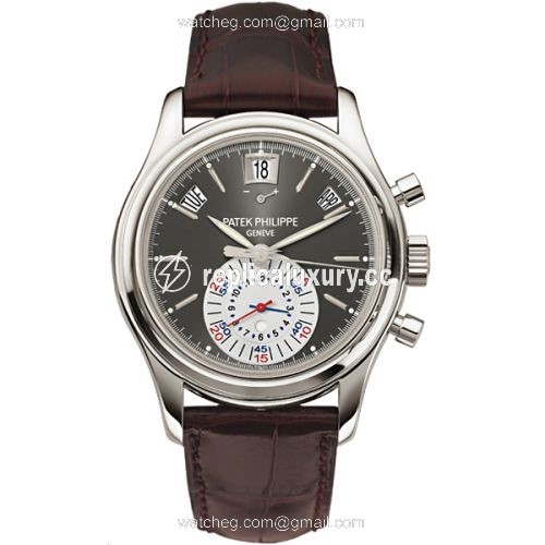 Patek Philippe Annual Calendar Chronograph 5960 Platinum / Grey 5960P-001