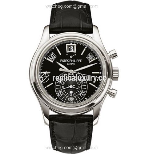 Patek Philippe Annual Calendar Chronograph 5960 Platinum / Black 5960P-016