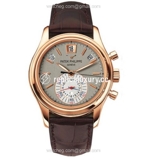 Patek Philippe Annual Calendar Chronograph 5960 Rose Gold / Grey 5960R-001