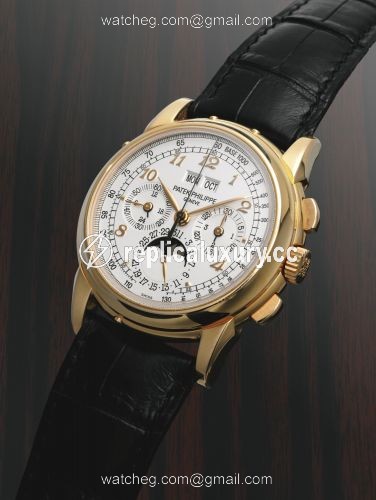 Patek Philippe Perpetual Calendar Chronograph 5970 Rose Gold / Silver Breguet 5970R-EC