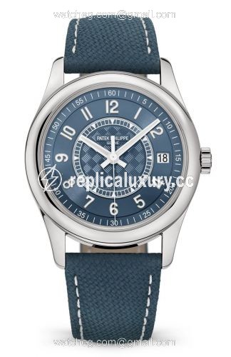 Patek Philippe Calatrava Stainless Steel / Blue 6007A-001