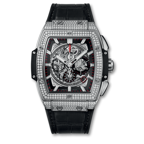 Hublot Spirit of Big Bang 45 Titanium / Pave 601.NX.0173.LR.1704