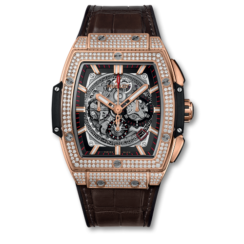 Hublot Spirit of Big Bang 45 King Gold / Pave 601.OX.0183.LR.1704